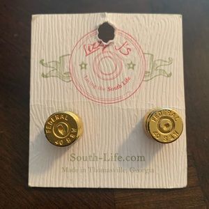 Bullet Stud Earrings